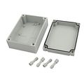 Yxq 175 X 125 75mm Electrical Junction Box Ip65 Waterproof Diy Power Electronic Outdoor Case Enclosure Gray 