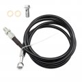Secosautoparts 55 Inch Stainless Steel Clutch Line Compatible With Honda Civic 1992-2000 Del Sol 1993-1997 Acura Integra