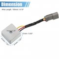 X Autohaux 102803301 102515901 Voltage Regulator Rectifier Replacement For Club Car Golf Carts Precedent Gas Kawasaki Engine