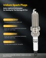 Ocpty 4 Ignition Coils Wilth Iridium Spark Plugs Fit For Toyota Camry Corolla Rav4 Ux200 90919-a2009 90919-02276 Uf848