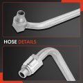 A-premium Engine Oil Cooler Line Hose Assembly Compatible With Chevrolet C1500 C3500 1991-1993 C2500 1991-1992 Gmc K2500