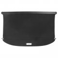 Ikon Motorsports Rear Cargo Cover For 2020-2022 Tesla Model Y Retractable Trunk Security Black Pvc Aluminum Alloy Canvas Style 