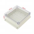 Uxcell 7 6 X7 4 X2 8 192mmx188mmx70mm Abs Junction Box Universal Project Enclosure W Pc Transparent Cover