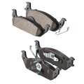 Rear Brake Pad Set For Dodge Dakota 2003 2004 2 Wheel Semi Metallic Replacement 5093253aa 5093253ab 