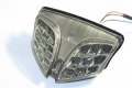 Httmt Mt200-sk Smoke Led Tail Brake Light With Integrated Turn Signals Indicators Compatible Suzuk 2008-2013 Gsxr 600 750 1000