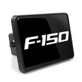 Ipick Image For Ford F-150 2009-2014 Uv Graphic Black Metal Face-plate On Abs Plastic 2 Inch Tow Hitch Cover