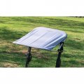 Complete Tractor 3010-9027 Sunshade 1 Diameter Gray Color Fits 3 X 2 Tube Rops With 31a 34a O D 