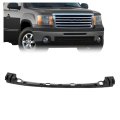 Front Bumper Bracket For 2007-2013 Gmc Sierra 1500 Hybrid Xfe Denali Sl Sle Slt Wt Upper Cover Center Replacement 15246822 