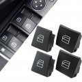 Secosautoparts 4pcs Window Switch Button Cap A2049055402 A 204 905 5402 Compatible With Mercedes Benz E-class E200 E220 E250