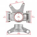Caltric Rear Left And Right Knuckle With Bearing Bushings Compatible Polaris