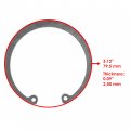 Caltric Rear Left And Right Knuckle With Bearing Bushings Compatible Polaris