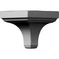 Ekena Millwork Moc03xho 8-inch P X 3 1 2-inch H Outside Corner For Molding Mld03x03x04ho 