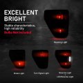 Led Tail Light Rear Brake Lamp Left For Ford F150 Xlt 2021 2023 With Blind Spot Fits Factory Incandescent Model Red Lens Driver