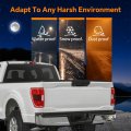 Led Tail Light Rear Brake Lamp Left For Ford F150 Xlt 2021 2023 With Blind Spot Fits Factory Incandescent Model Red Lens Driver