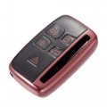 Car Key Fob Cover 5 Button Remote Case Pink For Range Rover Evoque Velar Discovery Lr4 Land Sport Jaguar Xf Xj Xe F-pace F-type 