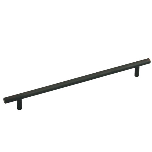 Cosmas 305-320orb Oil Rubbed Bronze Cabinet Hardware Euro Style Bar Handle Pull 12-5 8 320mm Hole Centers 15 Overall Length