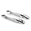 Sizver Chrome Door Handle Cover For Chevy Colorado No Psg Keyholes 