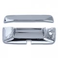 Uframe Chrome Tailgate Handle Cover W Keyhole Camera Cutout Fits Chevy Gmc 2014-2016 Silverado Sierra 2015-2016 Colorado Canyon 