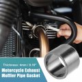 Uxcell 35mm Id 43mm Od Universal Exhaust Muffler Pipe Gasket Motorcycle Gaskets Graphite Seal Ring Repair Replacement For Dirt