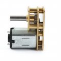 Uxcell Dc 6v 300rpm Mini Speed Reduction Motor Electric Micro Gear Box With 2 Pins