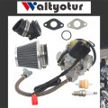 24mm Motorcycle Carburetor Kit Pd24j For 4 Stroke Gy6 125cc 150cc 152qmi 157qmj Aluminum Replacement Set