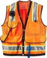 Jim-gem 8-pocket Class 2 Mesh Vest Orange Small 36-38 