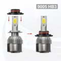 2pcs 9005 Hb3 Led Headlight Adapter Base Bulb Sockets Retainer Holder Universal For Car Black