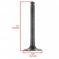 Caltric Exhaust And Intake Valve Compatible With John Deere 2243 345 325 335 F725 Gx345