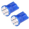 10 Pack Blue T10 194 Led Light Bulb Bulbs Bright Instrument Panel Gauge Cluster Dashboard Instrument Gauges With 10pcs Scokets 