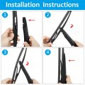 X Autohaux Rear Windshield Wiper Blade Arm Set For Chevy Chevrolet Sonic Aveo 2011-2020