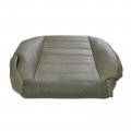 Secosautoparts Passenger Side Bottom Synthetic Leather Seat Cover Gray Compatible With Hummer H2 2003 2004 2005 2006 2007