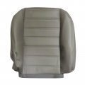 Secosautoparts Passenger Side Bottom Synthetic Leather Seat Cover Gray Compatible With Hummer H2 2003 2004 2005 2006 2007