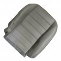 Secosautoparts Passenger Side Bottom Synthetic Leather Seat Cover Gray Compatible With Hummer H2 2003 2004 2005 2006 2007