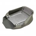 Secosautoparts Passenger Side Bottom Synthetic Leather Seat Cover Gray Compatible With Hummer H2 2003 2004 2005 2006 2007
