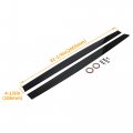 Kuafu Side Skirts Compatible With 2015-2020 Bmw F82 F83 M4 Extension Rocker Panel Guard Abs Plastic Black