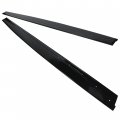 Kuafu Side Skirts Compatible With 2015-2020 Bmw F82 F83 M4 Extension Rocker Panel Guard Abs Plastic Black
