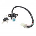 Lirun Ignition Switch W 2 Keys Motorcycle Key Lock Assembly For Honda Ca125 1995-1999 Cmx250 Rebel 1985-2015