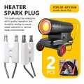 2x Sp-kfa1009 Spark Plug Replacement For Portable Heaters Models Rmc-kfa125tdgp1 Rmc-kfa125tl Rmc-kfa125tl1 Rmc-kfa125tpf