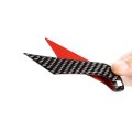 Tenwind For Mercedes Benz Smart 453 Fortwo Forfour 2016-2021 Carbon Fiber Car Steering Wheel Decoration Frame Stickers