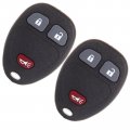 Ocpty 2 Remotes Key Fob For Chevrolet Equinox Silverado 1500 Tahoe Gmc Acadia Sierra Terrain 2007-2014 15913420 25836192