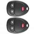 Ocpty 2 Remotes Key Fob For Chevrolet Equinox Silverado 1500 Tahoe Gmc Acadia Sierra Terrain 2007-2014 15913420 25836192