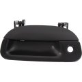 Tailgate Handle For Ford F-150 Heritage 2004 Rear Outer Smooth Black Plastic With Lock And Key Hole Replaces Fo1915115 