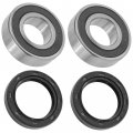 Caltric Rear Axle Housing Bearing With Seal Compatible Kawasaki Bayou 300 Klf300 4x4 1986-2005 Mule 500 520 550 Kaf300 2007