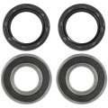 Caltric Rear Axle Housing Bearing With Seal Compatible Kawasaki Bayou 300 Klf300 4x4 1986-2005 Mule 500 520 550 Kaf300 2007