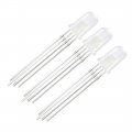 50 Pcs 5mm Rgb Led Diode Lights Tricolor Multicolor Red Green Blue 4 Pin Common Cathode Lighting Electronics Components Light 