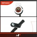 A-premium Abs Wheel Speed Sensor Compatible With Ford Lincoln Models Edge 2007-2008 Mkx 3 5l Fwd Front And Rear Driver