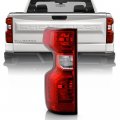 Acanii For Incandescent Model 2019-2023 Chevy Silverado 1500 Factory Oe Style Tail Light Brake Lamp Driver Side