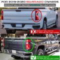 Acanii For Incandescent Model 2019-2023 Chevy Silverado 1500 Factory Oe Style Tail Light Brake Lamp Driver Side