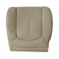 Secosautoparts Passenger Bottom Perforated Leather Seat Cover Tan Compatible With Ford F150 2009 2010 2011 2012 2013 2014