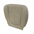 Secosautoparts Passenger Bottom Perforated Leather Seat Cover Tan Compatible With Ford F150 2009 2010 2011 2012 2013 2014